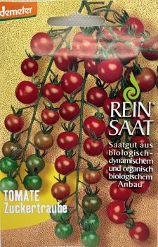 Tomate Zuckertraube - ReinSaat Saatgut - Demeter aus biologischem Anbau